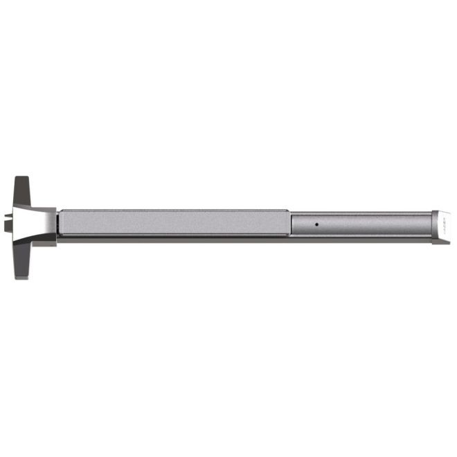Hager 4601RIM3626D 3' Exit Only Narrow Stile Rim Exit Device # 158324 - Satin Chrome