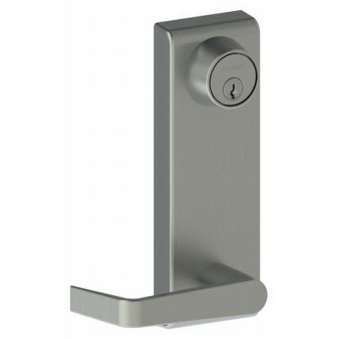 Hager 47NLWTNDBZLH Left Hand Night Latch Outside Exit Device Trim with Withnell Lever # 92566 - Dark Bronze