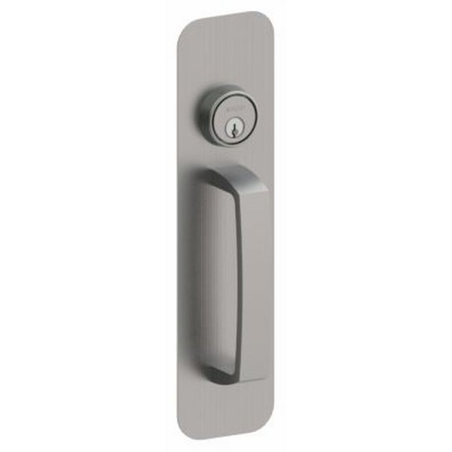 Hager 47PNUS3 Pull Plate Night Latch Outside Exit Device Trim # 109027 - Bright Brass