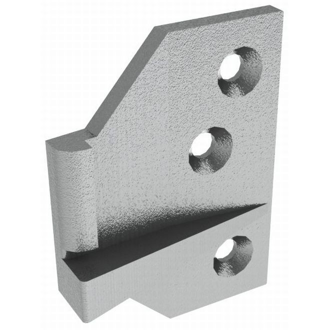 Hager 491132D Double Door Strike for 4700 Surface Vertical and Rim Exit Devices # 019322 - Satin Stainless Steel