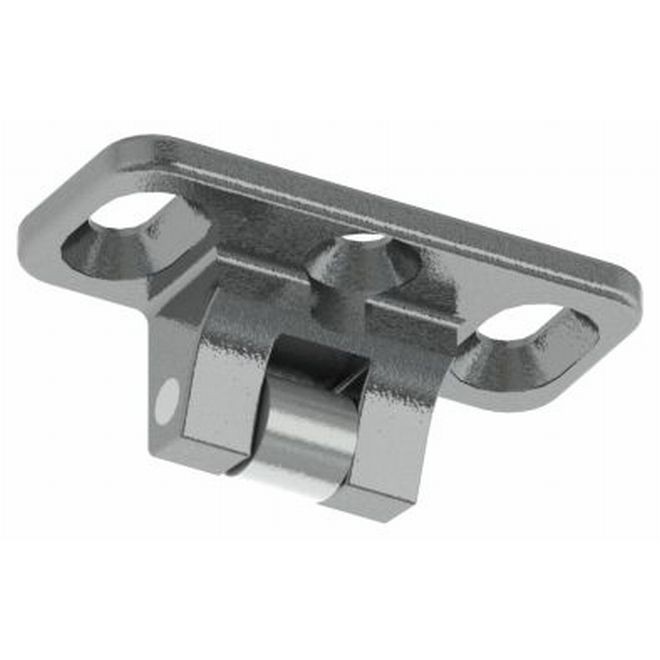 Hager 492332D Top Strike for 4500 Surface Vertical Rod Devices, # 016206 - Satin Stainless Steel