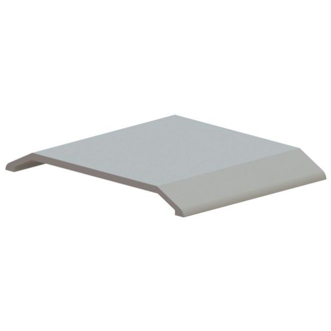 Hager 492SMIL72 72" x 5" x 1/2" Threshold Saddle Mill Finish - Aluminum