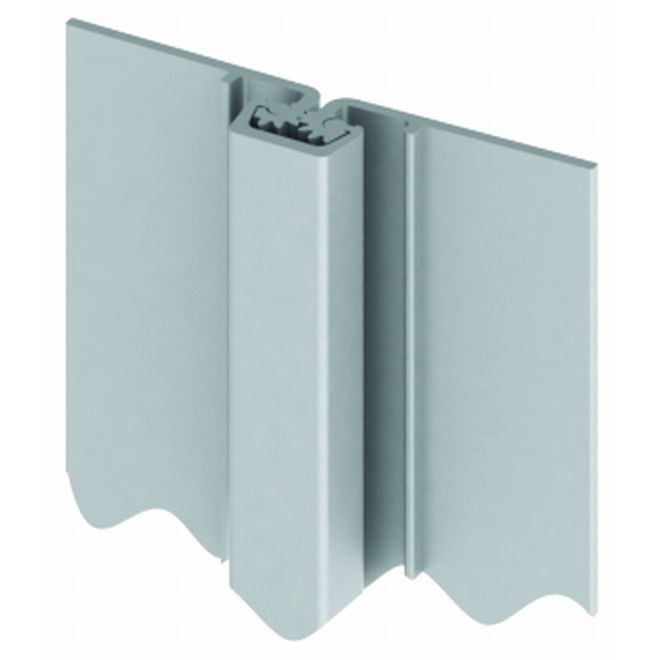 Hager 50022024CL 24" Full Surface Roton Hinge with Sheet Metal Screws, # 067944 - Aluminum