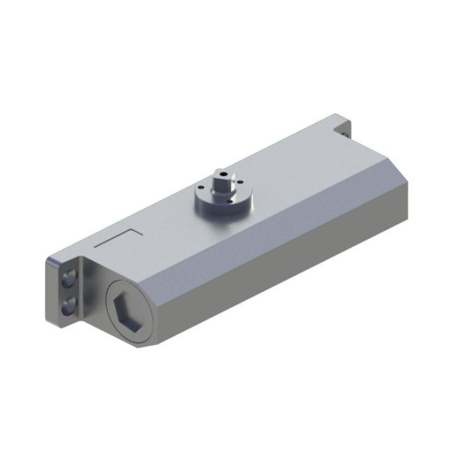 Hager 5401ALM3 5400 Size 3 Door Closer Body Only # 071778 - Aluminum
