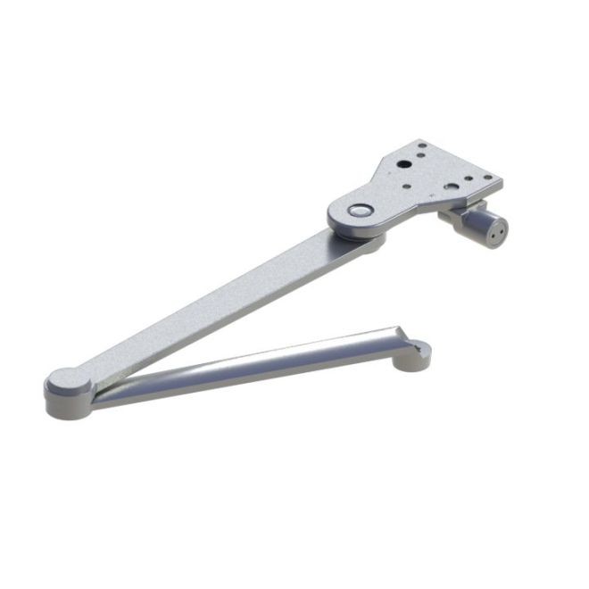Hager 5957ALM Extra Heavy Duty Cushion Stop Arm # 118349 - Aluminum