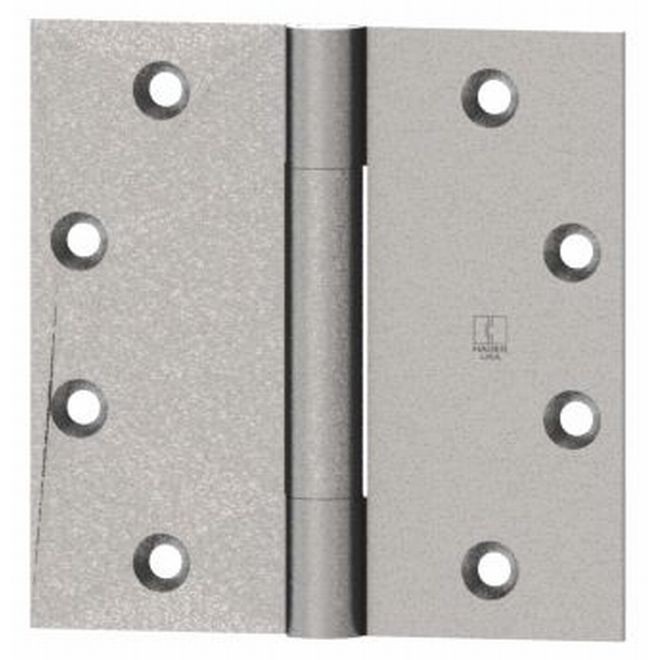 Hager 700412426DNRP 4-1/2" X 4" Full Mortise Standard Weight Plain Bearing Three Knuckle Hinge # 001342 - Satin Chrome