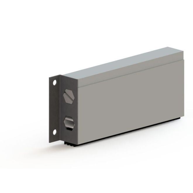 Hager 740SCLR36S 36" Silicone Surface Automatic Door Bottom Clear Anodized - Aluminum