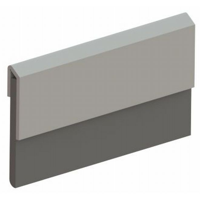 Hager 752SGLD36V 36" Vinyl Door Bottom Sweep Gold Anodized - Aluminum
