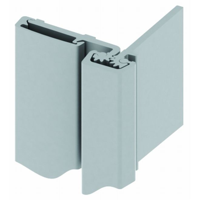 Hager 780053119HDCL 119" Half Surface Heavy Duty Roton Hinge # 068956 - Aluminum