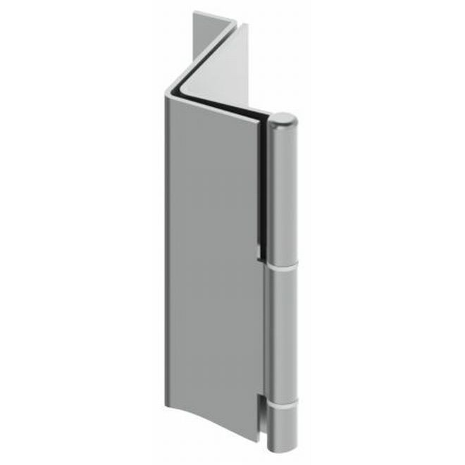 Hager 79091132D79 79" Concealed Leaf Swing Clear Continuous Hinge with 1/8