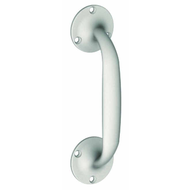 Hager 8N26D 5-1/2" Center to Center Wide Base Door Pull # 052308 - Satin Chrome