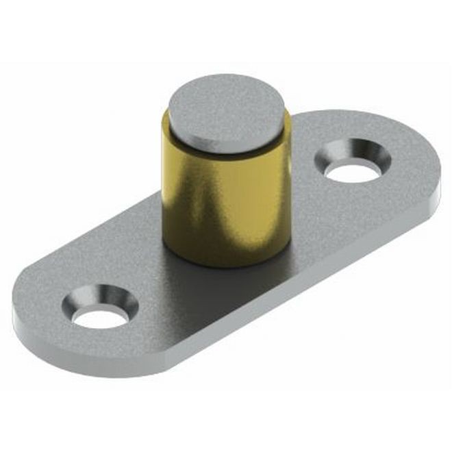 Hager 91112C Bottom Door Guide # 096516 - Zinc