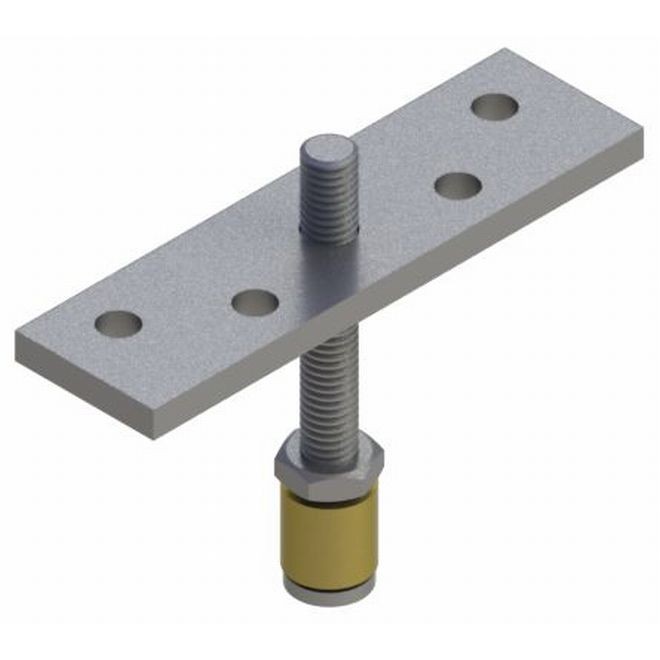 Hager 91212C Roller Guide # 137181 - Zinc