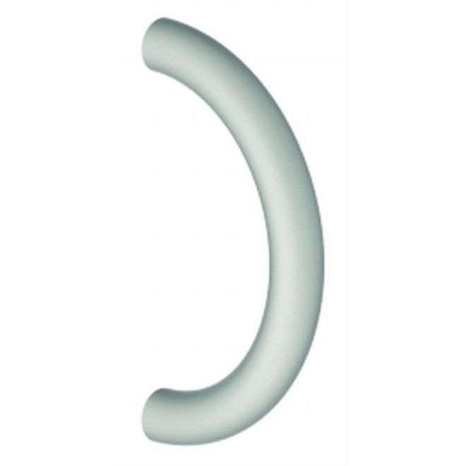 Hager 925B26BTB612 C Shaped Door Pull with Back to Back Mounting and 6-1/2" Center to Center - Bright Chrome
