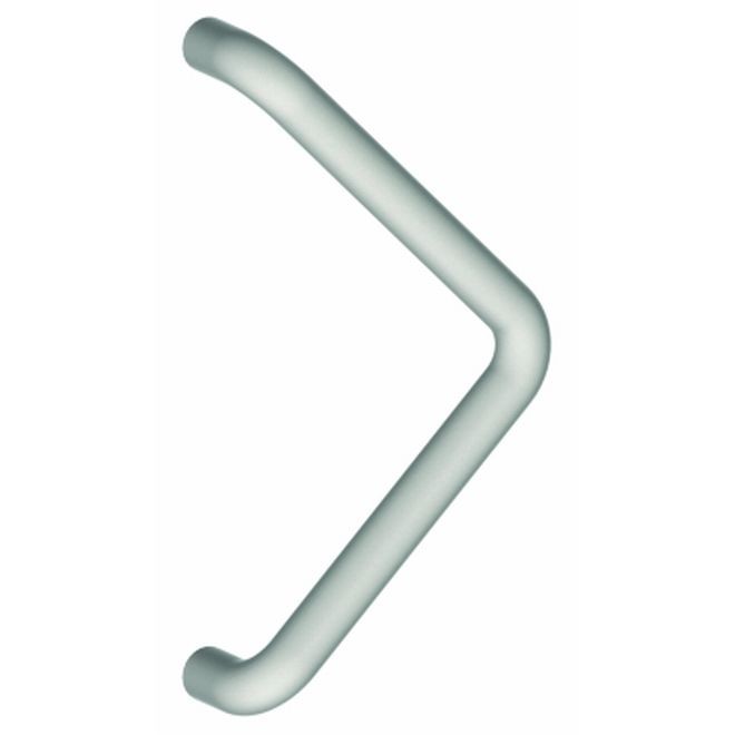 Hager 930B26 90 Degree Door Pull with Back to Back Mounting and 14-5/32" Center to Center - Bright Chrome