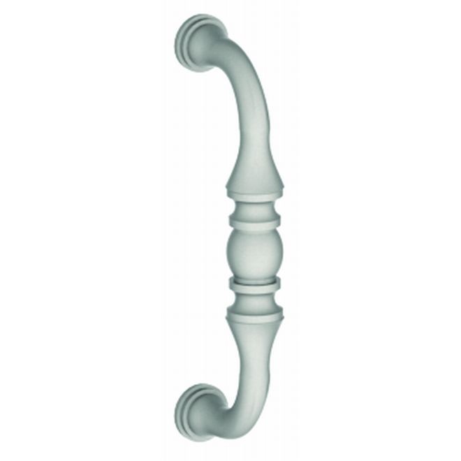 Hager 933B26 Colonial Style Door Pull with Back to Back Mounting and 6" Center to Center - Bright Chrome