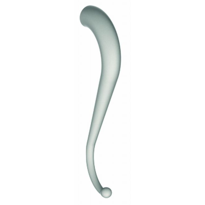 Hager 967P26 Curved Pull with 16" Center to Center # 011769 - Bright Chrome