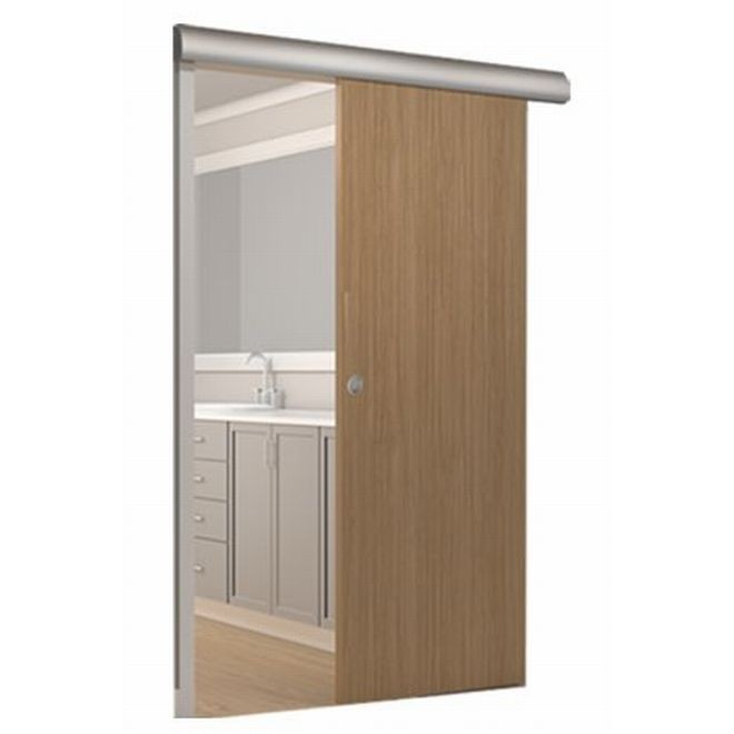 Hager 971072 72" Wall Mount Packaged Set for 1 Door # 160958
