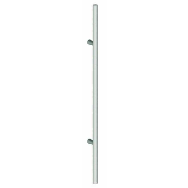 Hager 975B26DBTB36 36" Vertical Pull with Back to Back Mounting and 20" Center to Center # 021401 - Satin Chrome