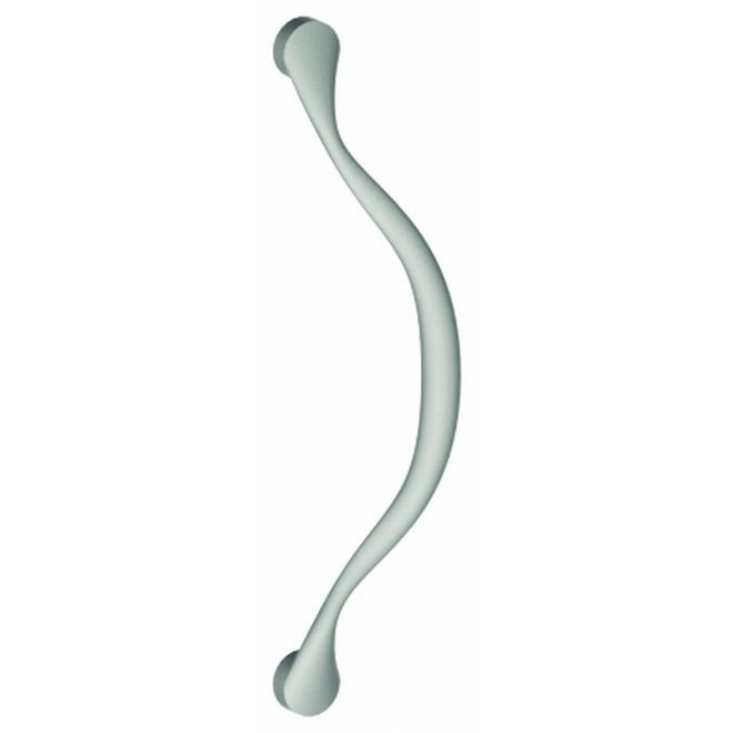 Hager 986B4 Curved Door Pull with Back to Back Mounting and 20" Center to Center # 032338 - Satin Brass