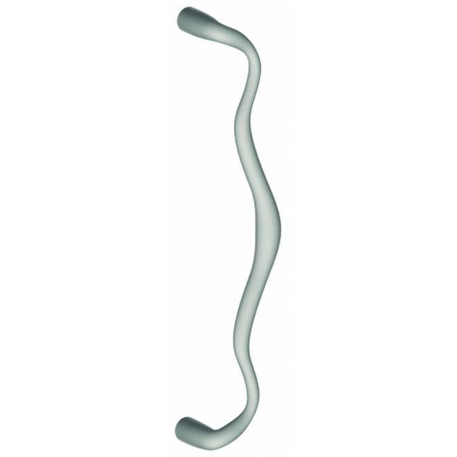 Hager 987P26 Double Curved Door Pull with 20" Center to Center # 080621 - Bright Chrome