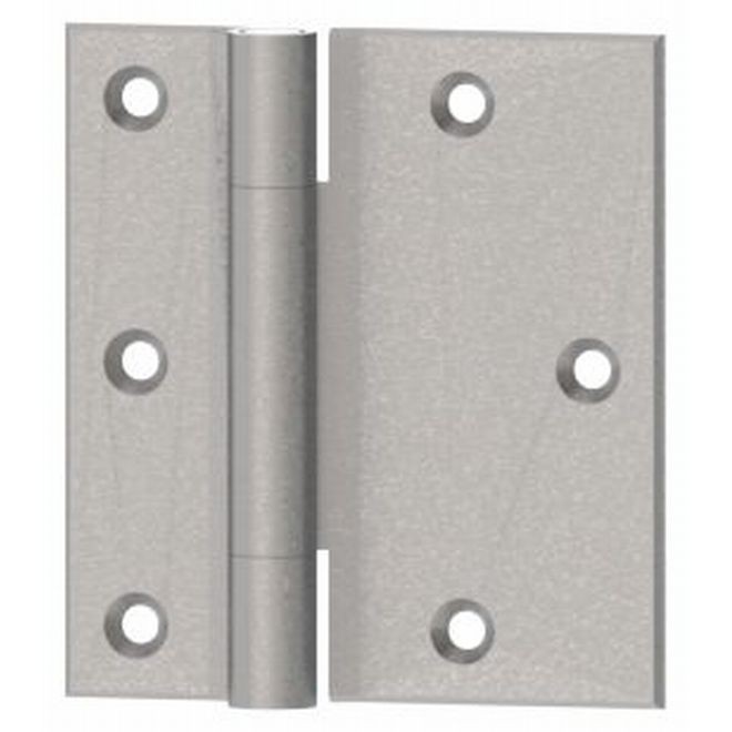 Hager AB70241226D 4-1/2" Full Surface Standard Weight Concealed Anti Friction Bearing Three Knuckle Hinge - Satin Chrome