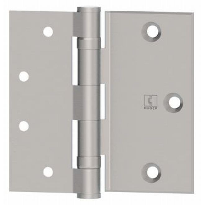 Hager BB1173410A 4" x 4" Half Surface Standard Weight Ball Bearing Hinge # 001845 - Antique Bronze