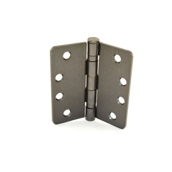 Hager BB1279410D 4" x 4" Full Mortise Standard Weight Ball Bearing Hinge # 044773 - Black Nickel
