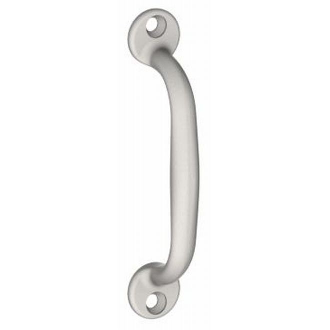 Hager P8N4 7-3/4" Center to Center Cast Door Pull # 081356 - Satin Brass