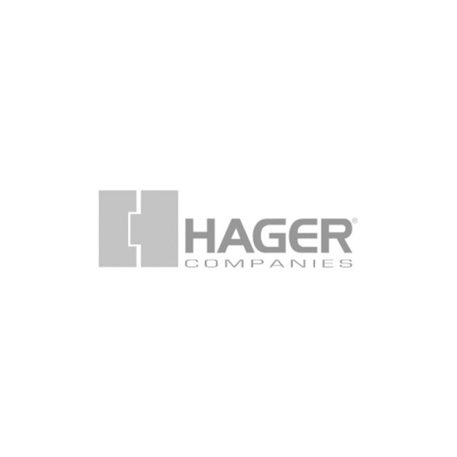 Hager WTBB1191463 4" x 6" Wide Throw Full Mortise Standard Weight Ball Bearing Hinge - Polished Brass