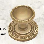 Hickory Hardware P6 Annapolis 1 1/2"R Backplate