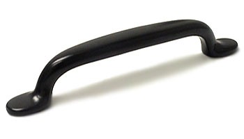 HOK Fashionable Finishes 3 3/4" Footed Pull