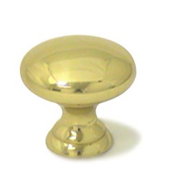 HOK 415 Solid Brass 1 1/4"R Knob