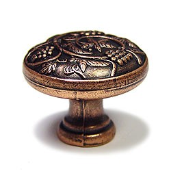 HOK 612 Traditional 1 1/4" Round Grape Vine Knob