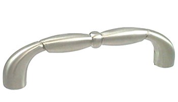 HOK 710 Contemporary 3 3/4" Deco Bow Pull