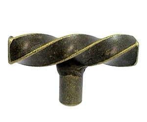 HOK 804 Rustic Twist T Knob