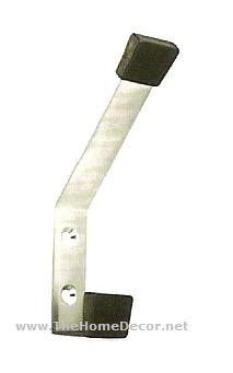 Inox Coat Hook with Rubber Cap