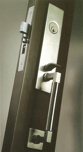 Inox Exterior Mortise Handleset Entry