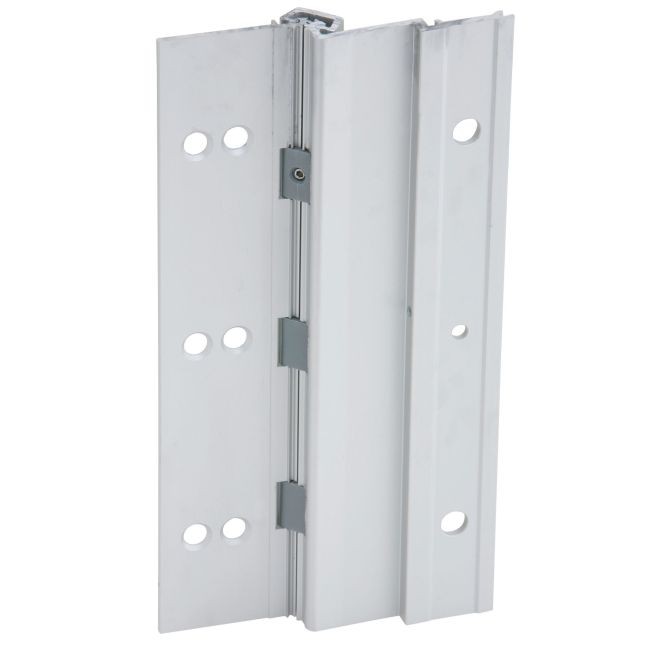 Ives 045HD 85" Heavy Duty Half Surface Continuous Hinge - Aluminum