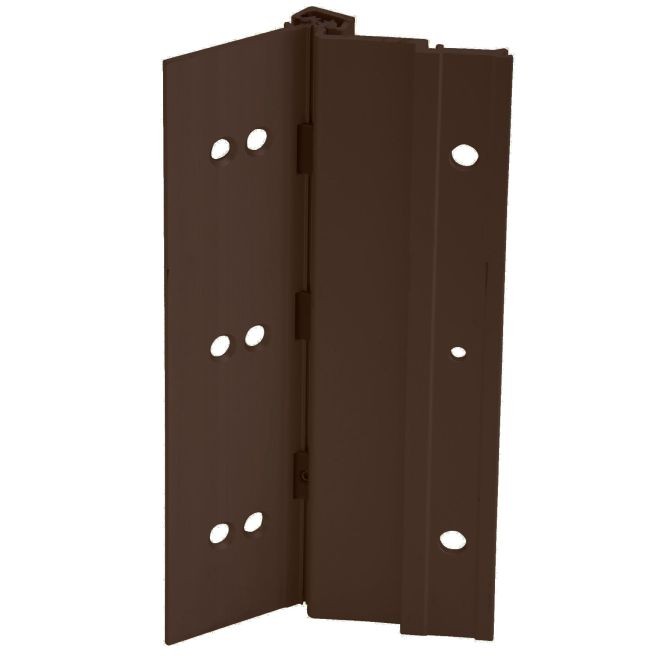 Ives 046HD 83" Heavy Duty Half Surface Continuous Hinge - Dark Bronze