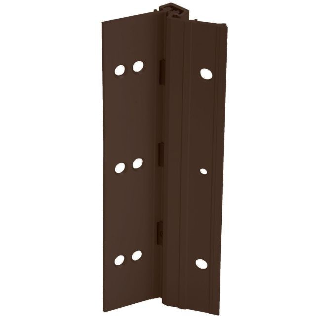 Ives 053HD 83" Heavy Duty Half Surface Continuous Hinge - Dark Bronze