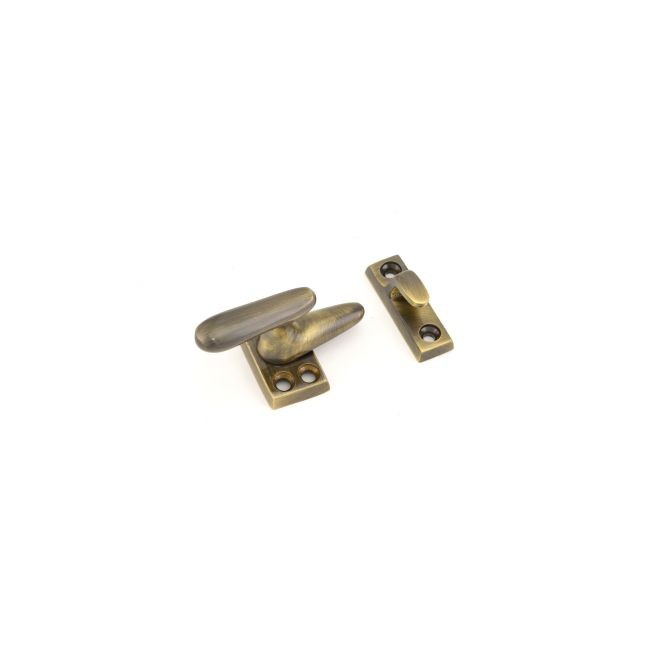 Ives 066 Casement Fastener with Multiple Strikes - Antique Brass