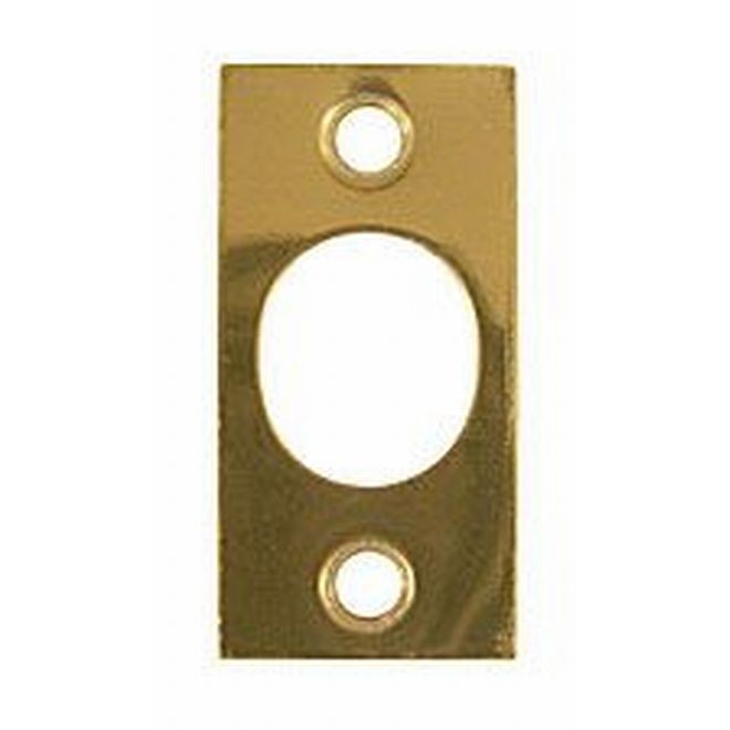 Ives 0940 Strike for 262 Flush Bolt - Bright Brass