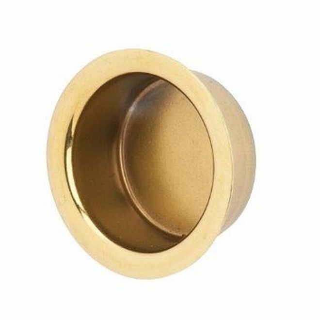 Ives 218BB 3/4" Finger Pulls Pack of 4 - Bright Brass