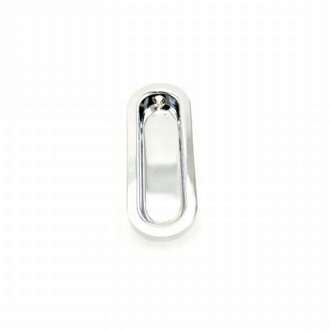 Ives 223B Oval Flush Pull - Bright Chrome