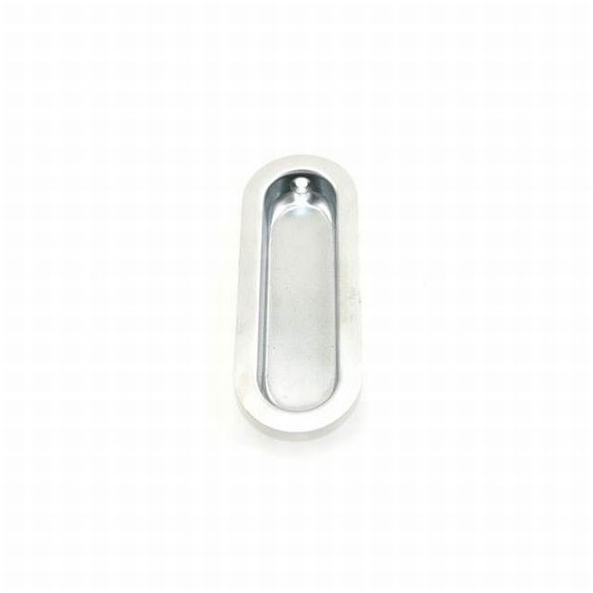 Ives 223B Oval Flush Pull - Satin Chrome