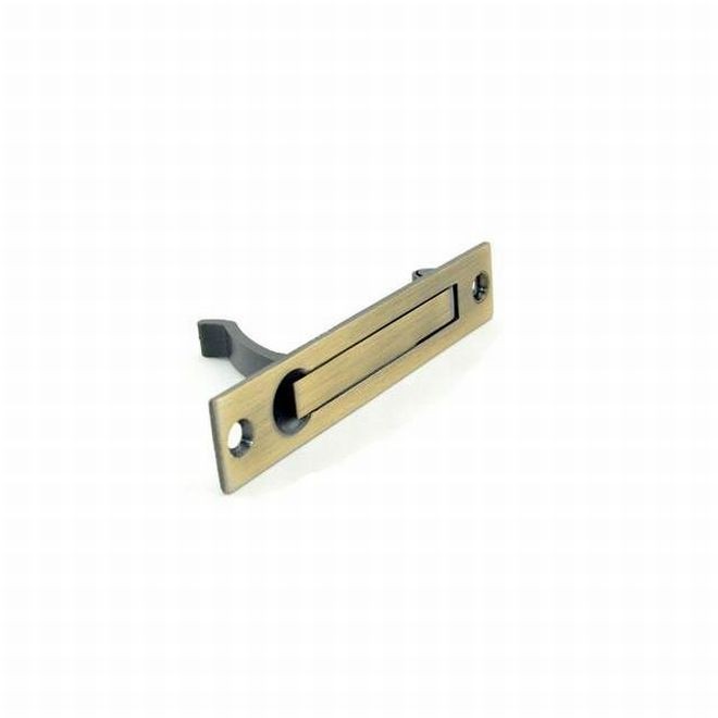 Ives 230B Sliding Door Edge Pull - Antique Brass