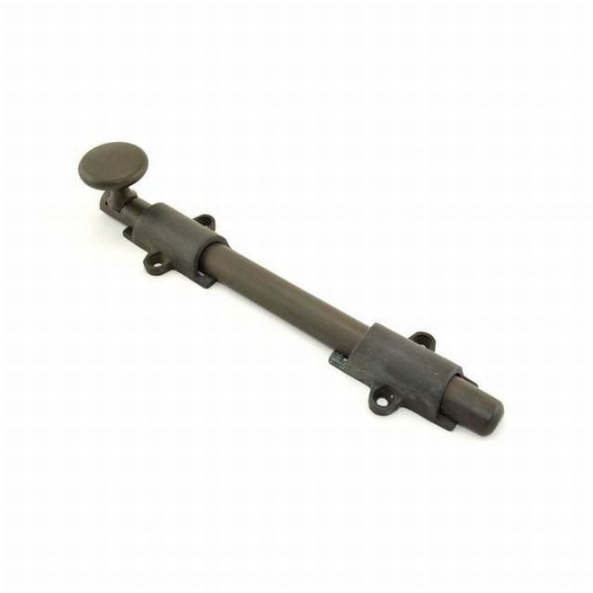 Ives 253B 12" Deluxe Surface Bolt with Multiple Strikes - Oil Rubbed Bronze