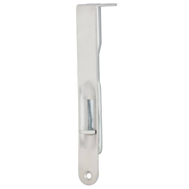 Ives 265B 6" Rounded Manual Flush Bolt - Satin Chrome