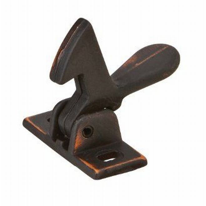 Ives 2A Elbow Cabinet Latch - Aged Bronze